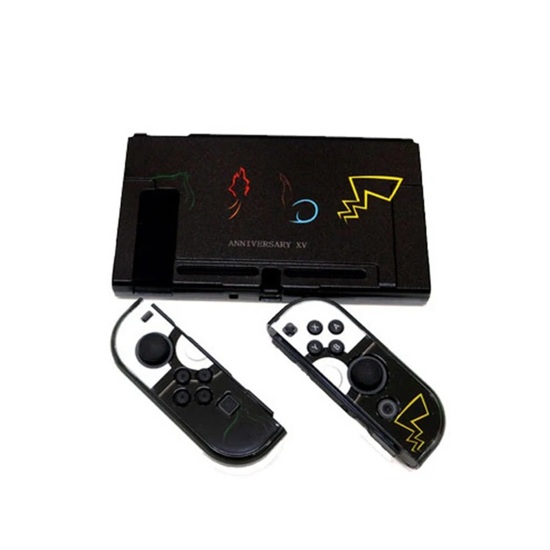 Жесткий Тонкий чехол Nintendo Switch с защитой от отпечатков пальцев цветной защитный
