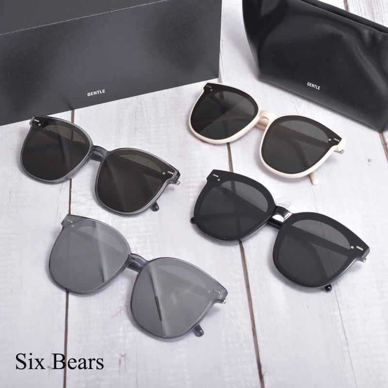 

Korean brand GM men Women Sun glasses Gentle six bears Acetate Polarizing UV400 lenses Sunglasses monster for women men