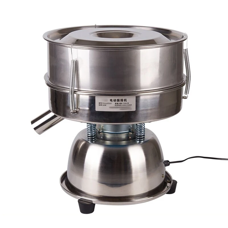 

Small vibrating screen Flour sieve Chinese Medicine Screen Electric sieving machine 110V/220V