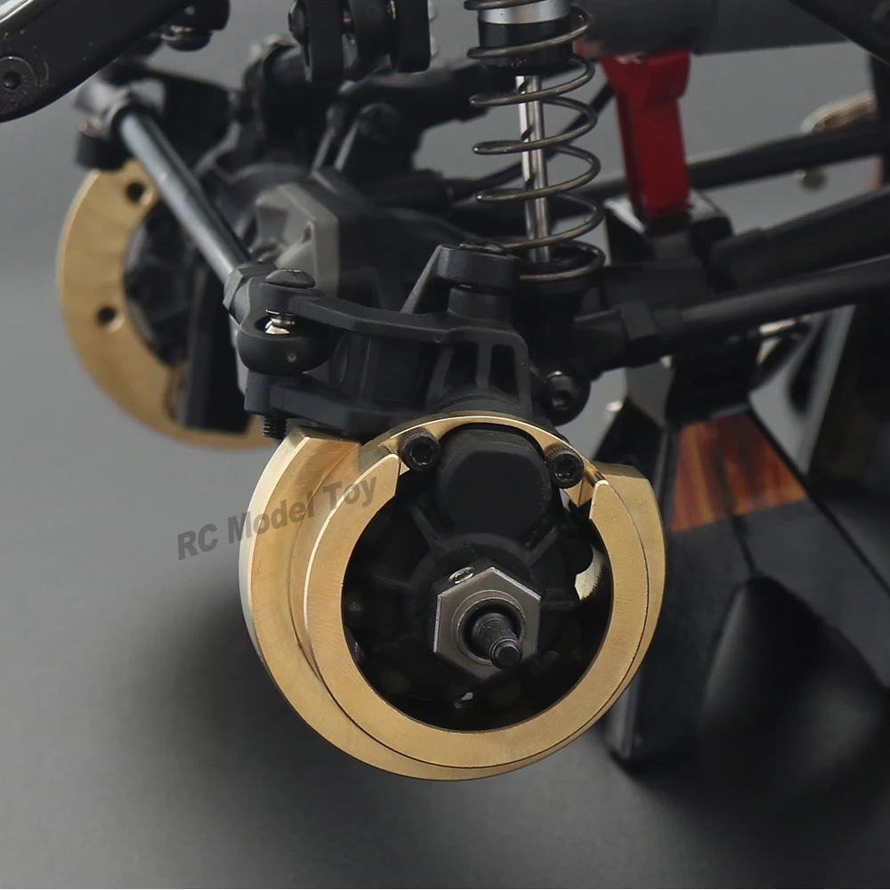 1/10 RC Cwawler сверхмощный латунный счетчик весов в комплекте корпус привода портала