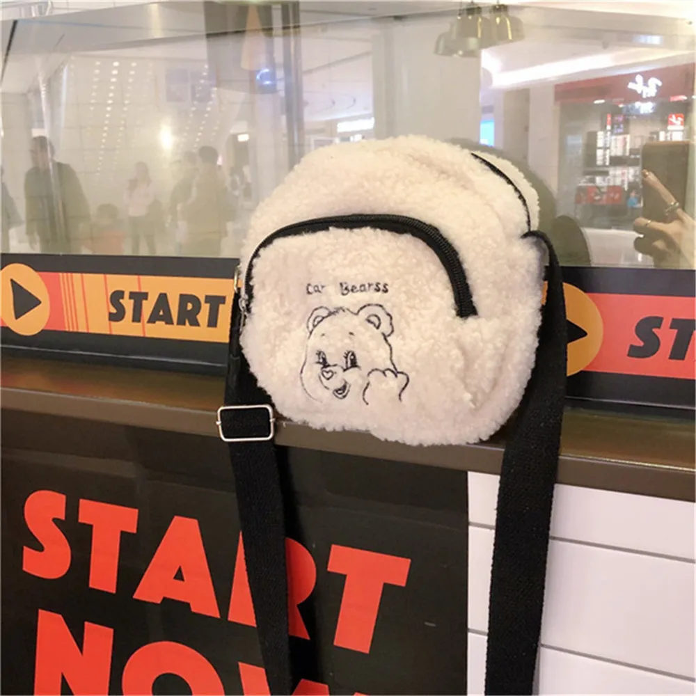 Модная оригинальная шерстяная женская сумка через плечо для телефона