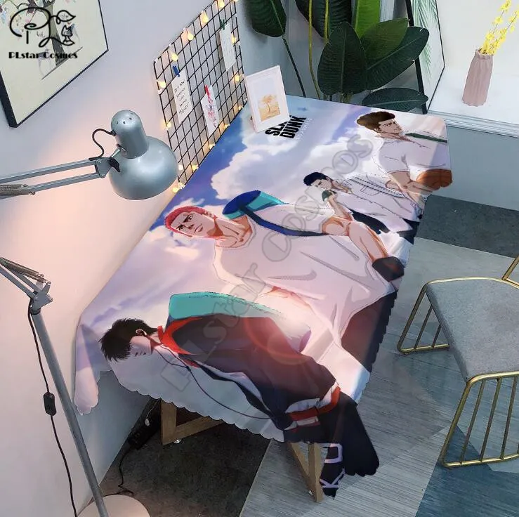 

Slam Dunk Tablecloth 3D printed Square/Rectangular Dust-proof Table Cover For Party Home Decor TV Covers