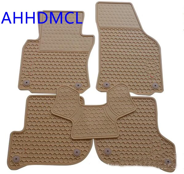 Автомобильные резиновые коврики Противоскользящие для ног гольфа 6 MK6 2008 2009 2010 2011