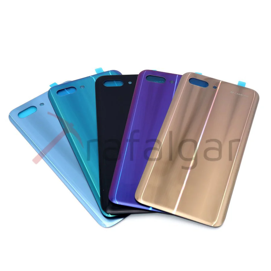 Для huawei Honor 10 крышка батареи задняя крышка Стекло чехол задняя крышка корпуса для huawei Honor 10 крышка батареи с камерой стекло объектив
