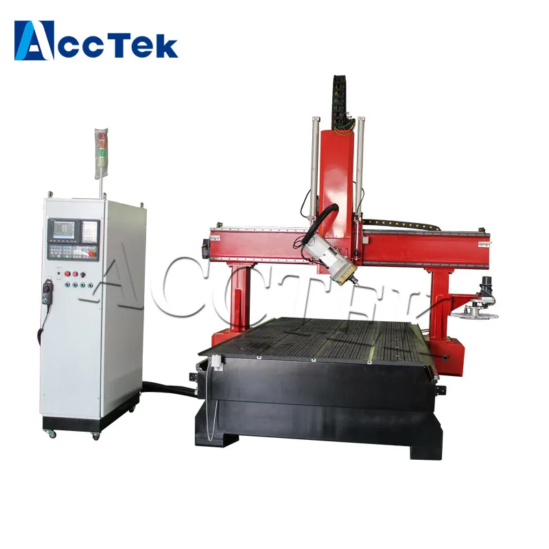 

Vacuum Table 3D 4D Cnc Engraving Machine 1325 with Syntec 6MB/DSP NK260 Controller