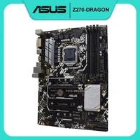 asus z270 dragon intel z270 z270m ddr4 64gb support lga 1151 i7i5i3 cpus dvi pci e x16 slot sata3 original desktop motherboard