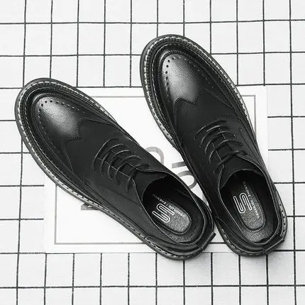 Зима 2019 новинка черные высокие мужские Ботинки Martin повседневная обувь в