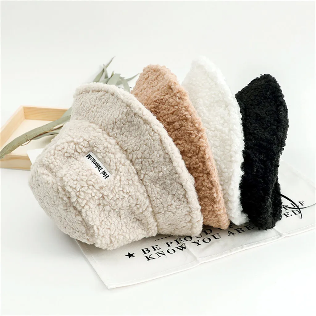 Женская зимняя шапка-ведро милые и теплые шапки шапка для охоты рыбалки