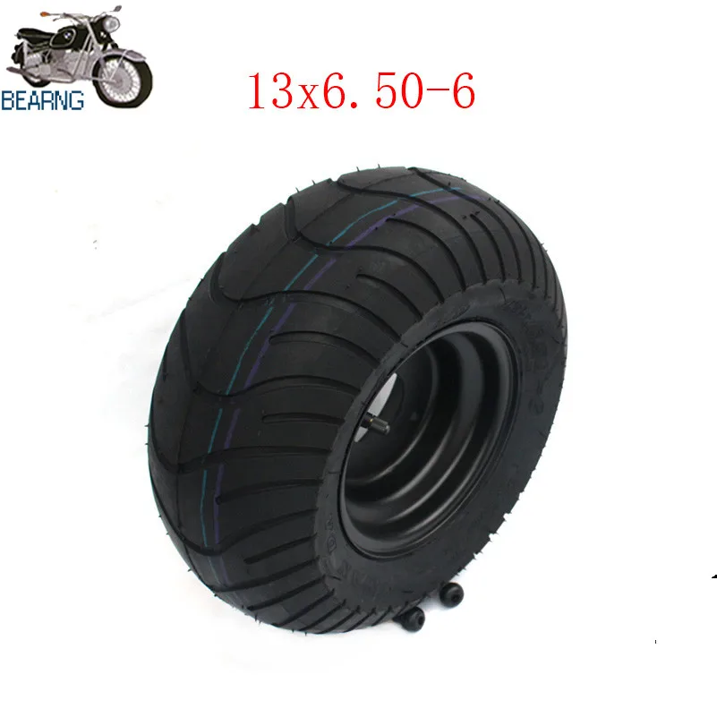 Шина для картинга детская коляска ATV UTV 13X6.50-6 дюймов бескамерная шина колеса с