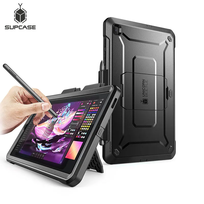 Galaxy Lite Case 10.4 2021 Sm-p610 – P615 Supcase ub Pro Full-body Cover With Built-in Screen Protector& s Pen Holder For Tab s6