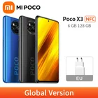 Глобальная версия Poco X3 NFC 6 ГБ ОЗУ 128 Гб ПЗУ мобильный телефон дюйма Snapdragon 732G 64-мегапиксельная четырехъядерная камера 5160 мАч 33 Вт Быстрая зарядка