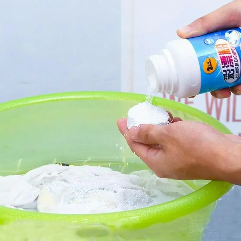 1 шт. стиральный порошок мощное обесцвечивание цветной отбеливающий одежда для