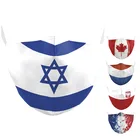 Дышащая Маска для лица для взрослых и детей, с фильтром, моющаяся многоразовая маска для рта, Канада, Нидерланды, Израиль, Польша
