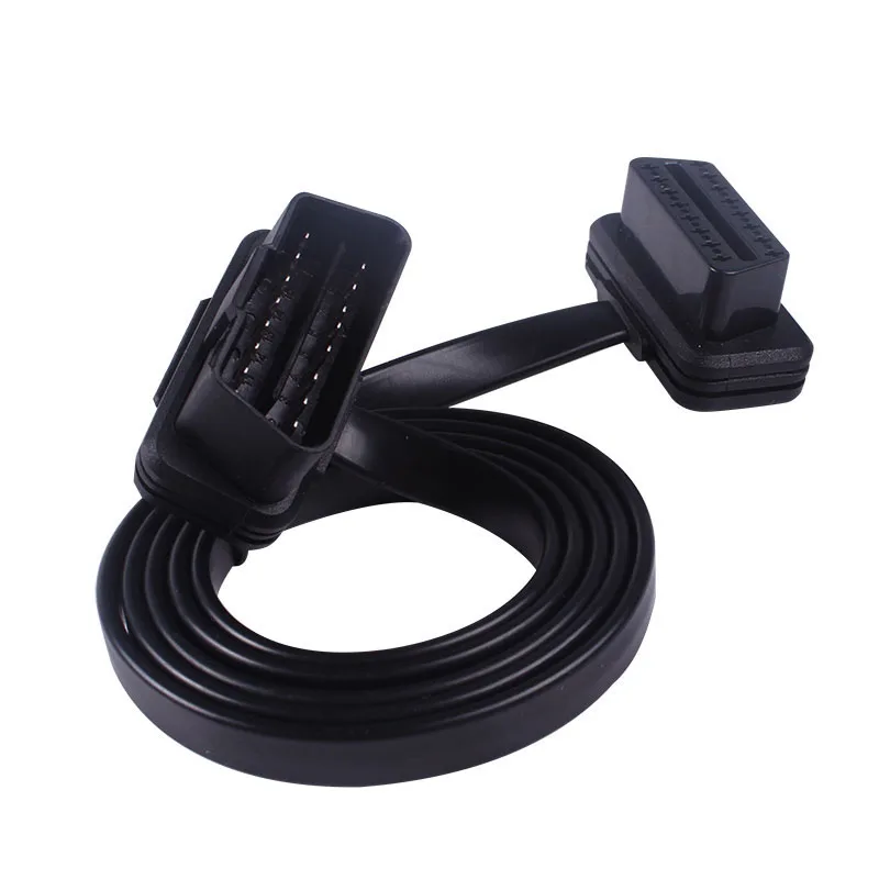 30/60/100 см плоский лист + тонкий как лапша 16 контактный разъем OBD OBDII OBD2 16Pin мужского и