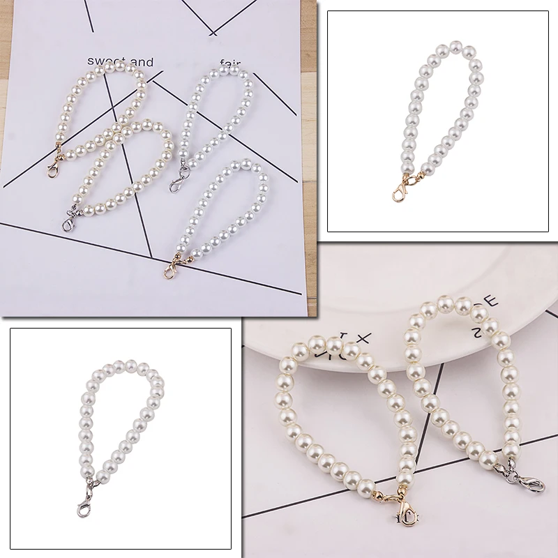 

Pearl Bracelet For Women 2021 Trendy Charm Bangle Famale Diy Bracelet Wedding Party Oval Pearl Jewelry Gift Girlfriend Accessory