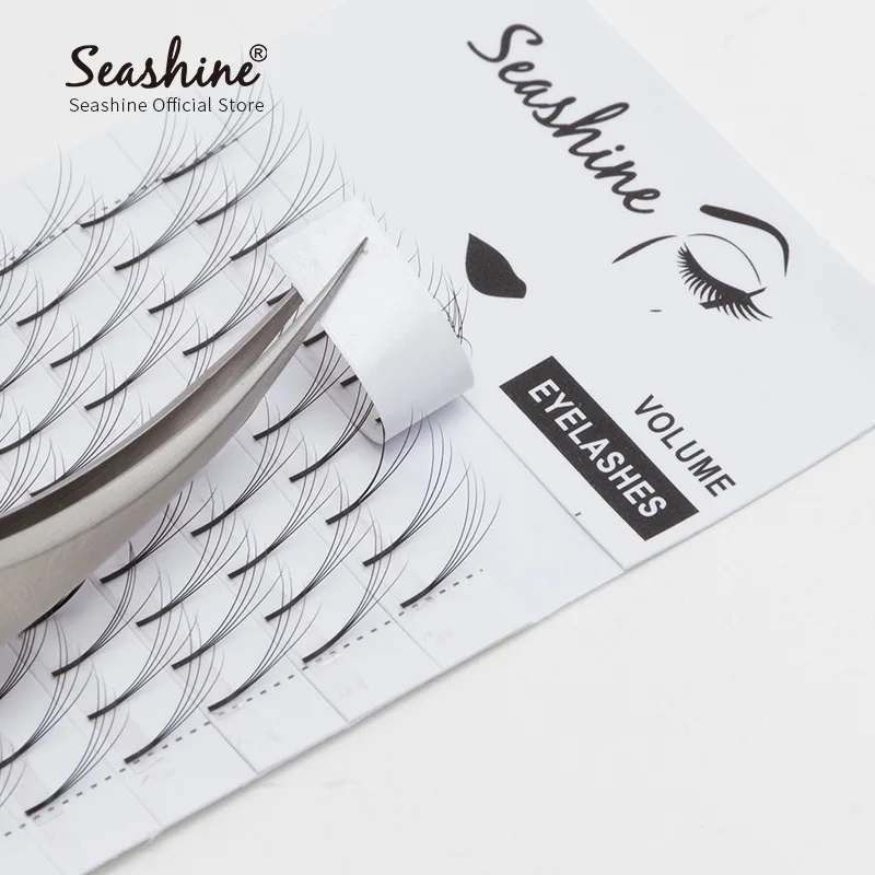 Seashine 1 лоток длинный стержень готовые вентиляторы для наращивания ресниц 8 18 мм 0 05