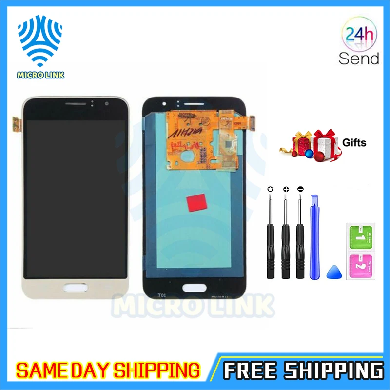 ЖК-дисплей для Samsung Galaxy J1 2016 J120 J120F J120H J120M с сенсорным экраном и дигитайзером в
