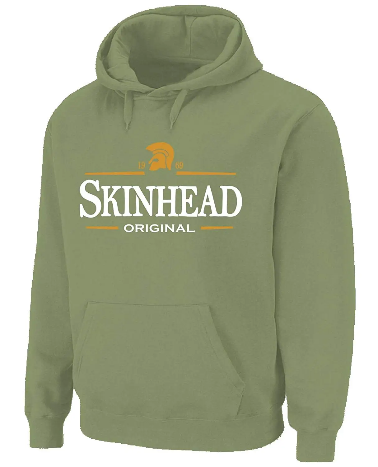 Skinhead оригинальный логотип Northern Soul мужская толстовка с карманом унисекс для