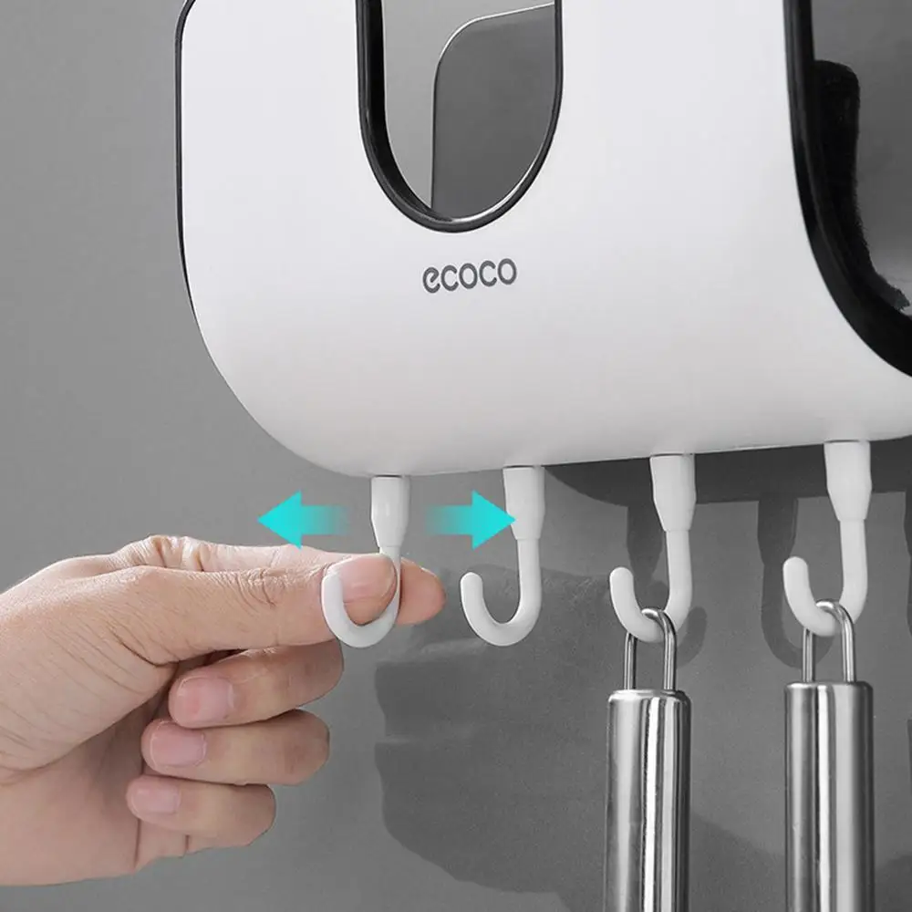 

Creative wall mounted clothes rack with hook