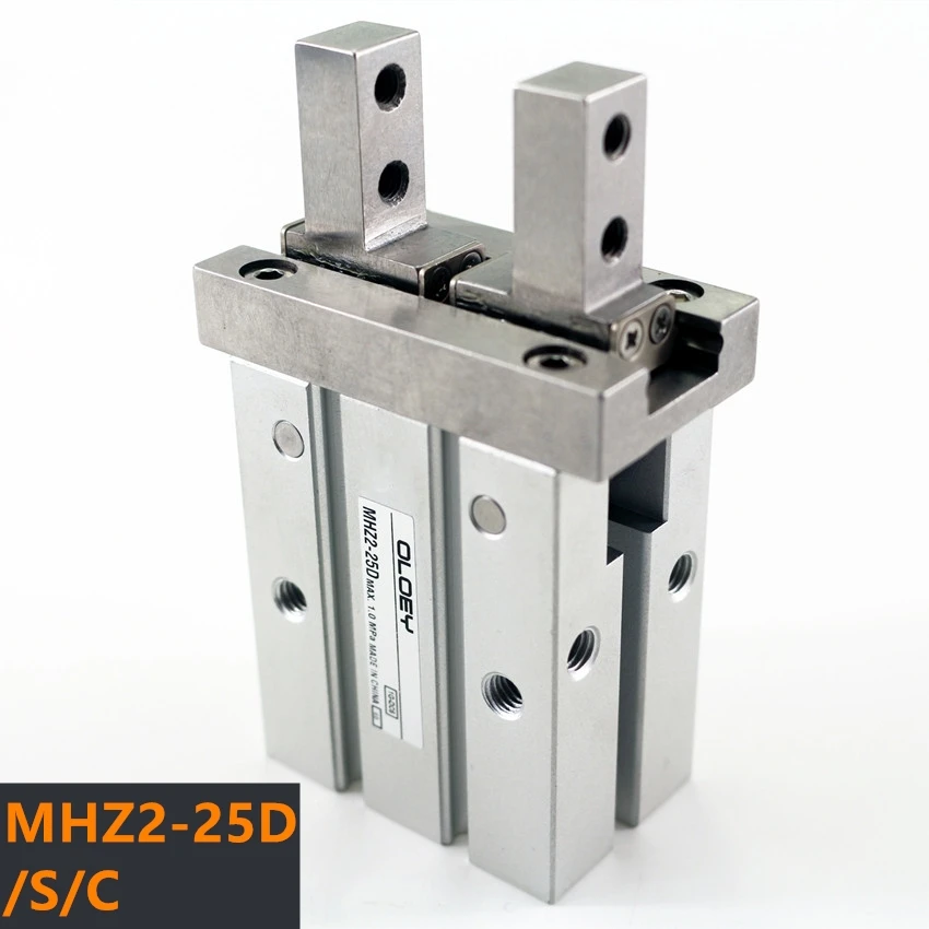 

MHZ2 MHZ2-25D MHZ2-25D1 MHZ2-25D2 MHZ2-25D3 MHZ2-25S C pneumatic cylinder Air Gripper Standard 2 Fingers Double/Single acting