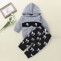 new toddler kids baby boy hoodie t shirt tops pants girl outfits newborn clothes set childrens suit high quality sweatshirt