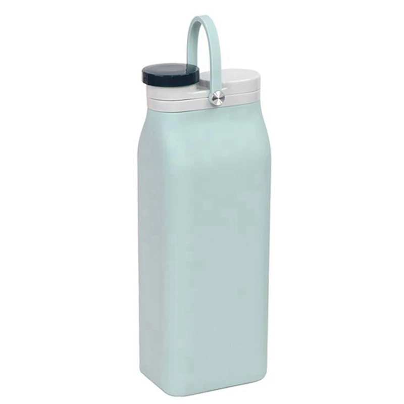 

600Ml Outdoor Silicone Collapsible Water Bottle Food Grade Portable Foldable Drink Waterbottle Water Bottles