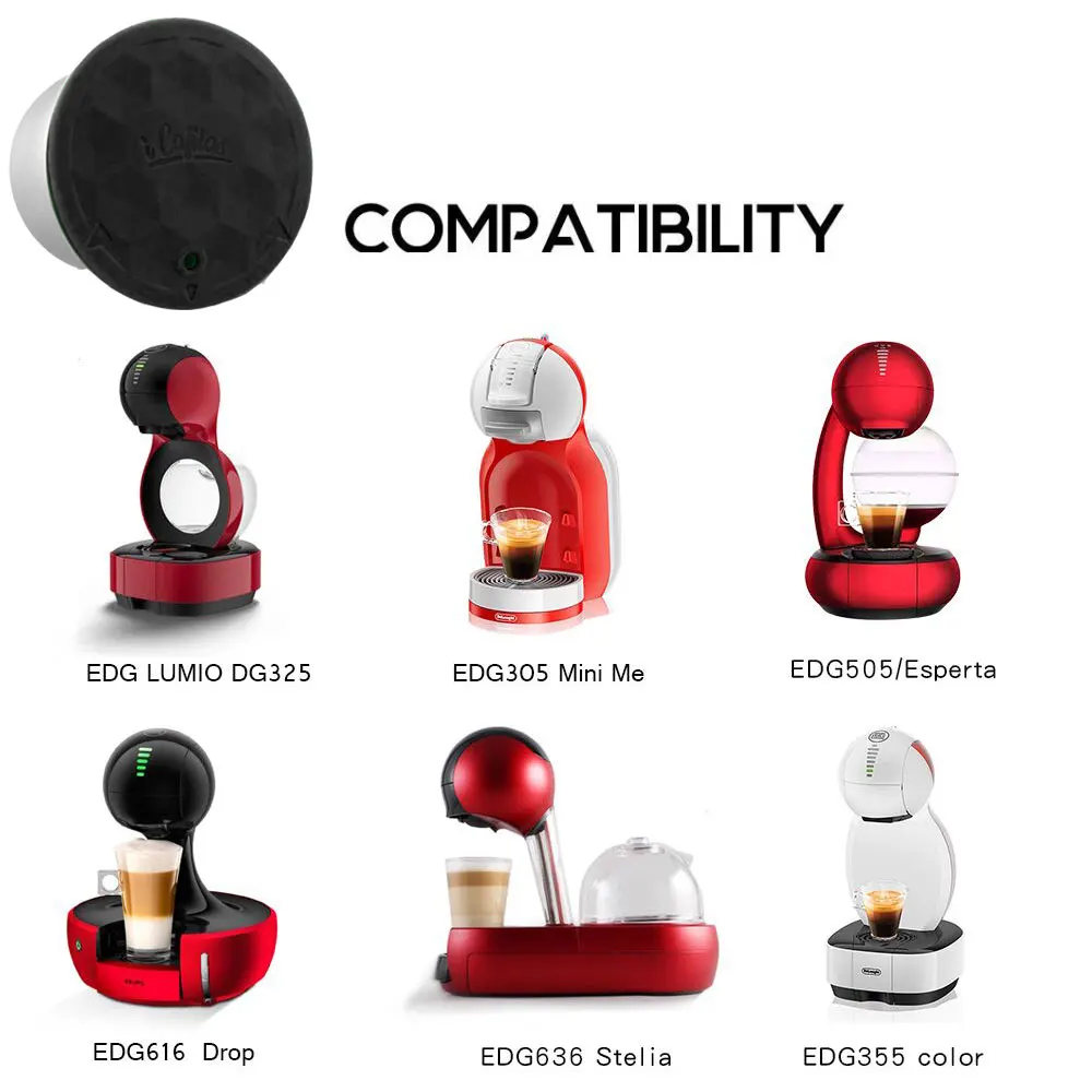Многоразовая капсула для кофе Dolce Gusto многоразовый фильтр из нержавеющей стали