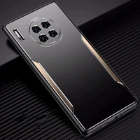 For Huawei Mate Pro Case Luxury Armor Shockproof Metal Aluminum Phone Cases for Huawei Mate30 Pro Matte Back Cover