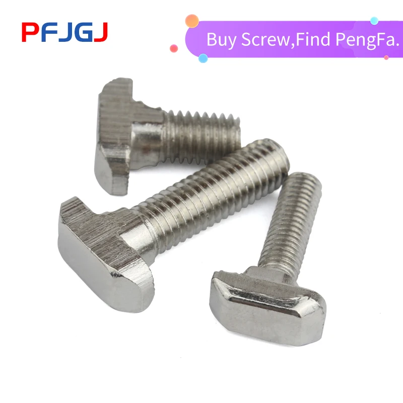 Т образный винт Peng Fa болт европейского стандарта для никелированных алюминиевых