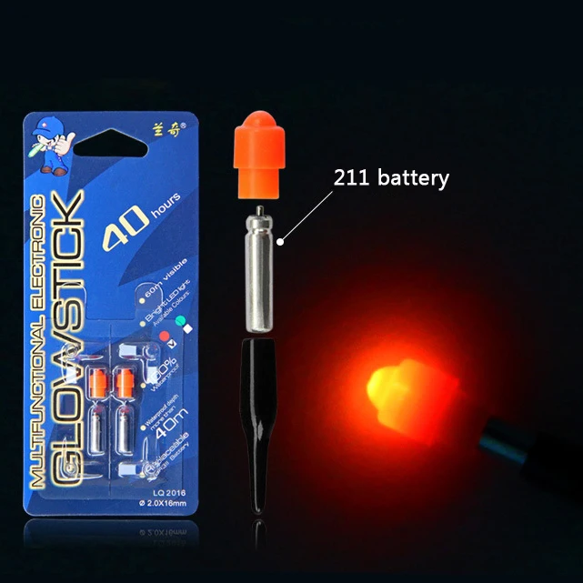 JIGEECARP 2 шт. светящаяся палка для ловли карпа Электронный светильник рыбалки