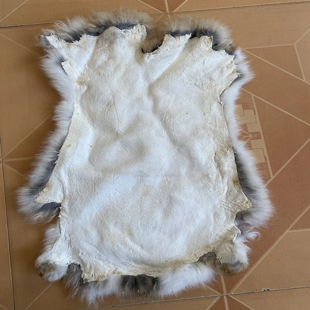 Мягкая экономичная кроличья кожа 1 шт. пушистая натуральная меховая для поделок