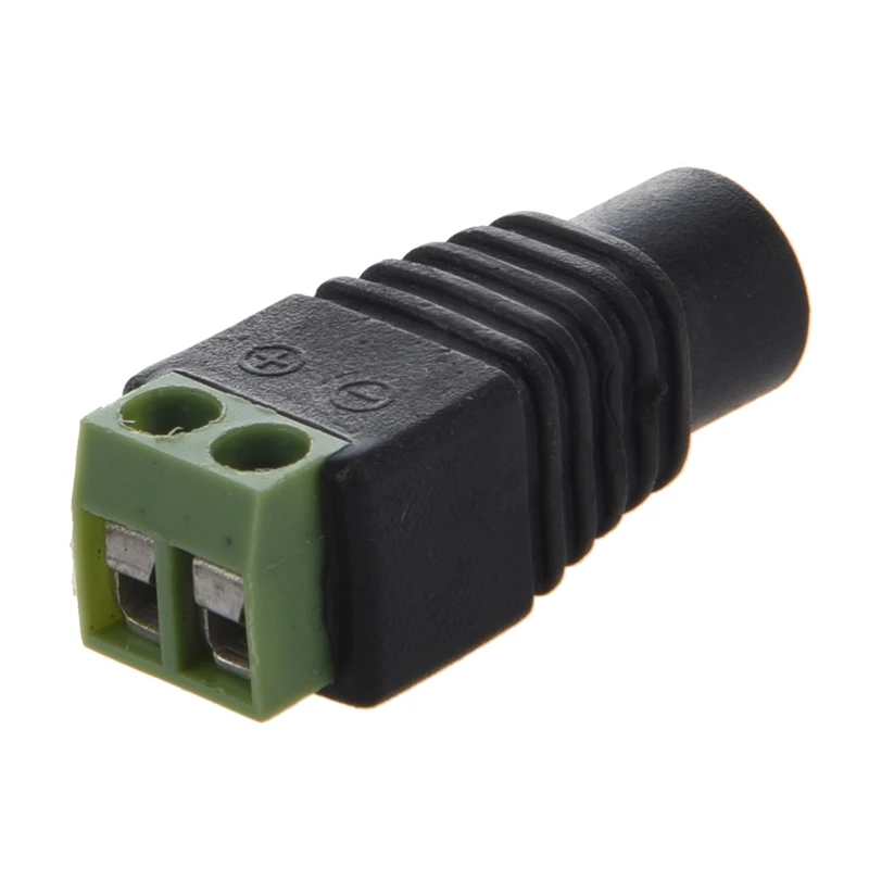 1Pcs 5.5 X 2.1Mm DC Power Female Jack Connector Plug & Mini 3 Keys Controller Dimmer LED Strip Light 12V 144W | Лампы и освещение