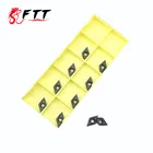 DCMT070204 MV FT1125 токарный инструмент DCMT 070204 твердосплавная вставка токарного станка с ЧПУ высокое качество