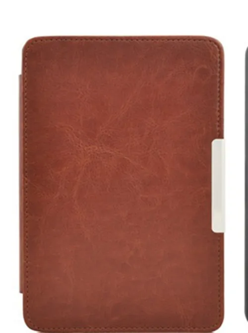 Кожаный чехол портмоне с откидной крышкой для устройства чтения электронных