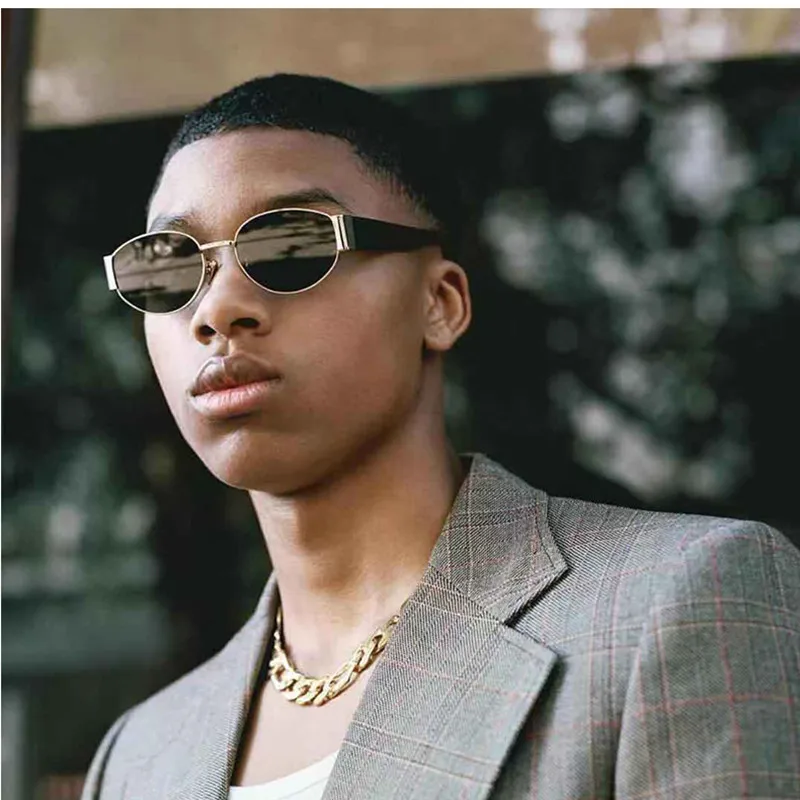 Солнцезащитные очки в стиле стимпанк для мужчин и женщин роскошные брендовые