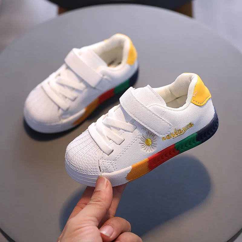 

Autumn Children Casual Shoe Kid Boy Girl Trainer Non-slip School Shoe Spring Fashion Flexible Buffer Shock Sneaker Running Shoe