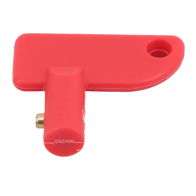 

Red Key Battery Cut Off Kill Isolator Switch Spare Keys Marine Auto Boat Truck Power Switch Battery Power Control Switch Power