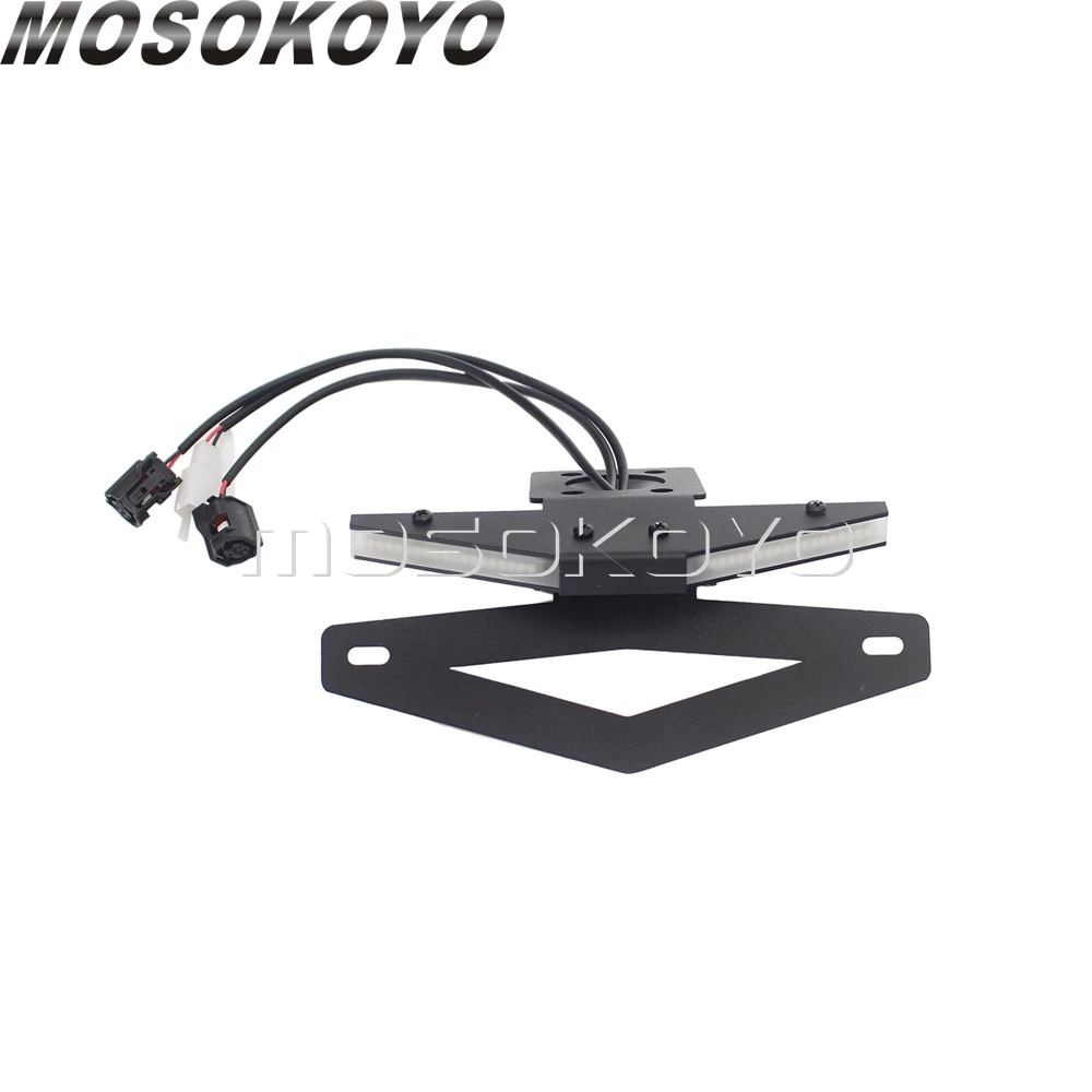 Для Yamaha YZF R6 2017 2018 2019 Tail Tidy Stealth Fender Eliminator Светодиодные интегрированные указатели