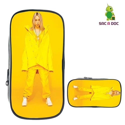 Темно-серый Billie Eilish рюкзаки сумка школьные ранцы для мальчиков девочек дорожные сумки подростковый рюкзак для ноутбука модный нейлоновый Mochila Bolsa Escolar - Цвет: Темно-серый