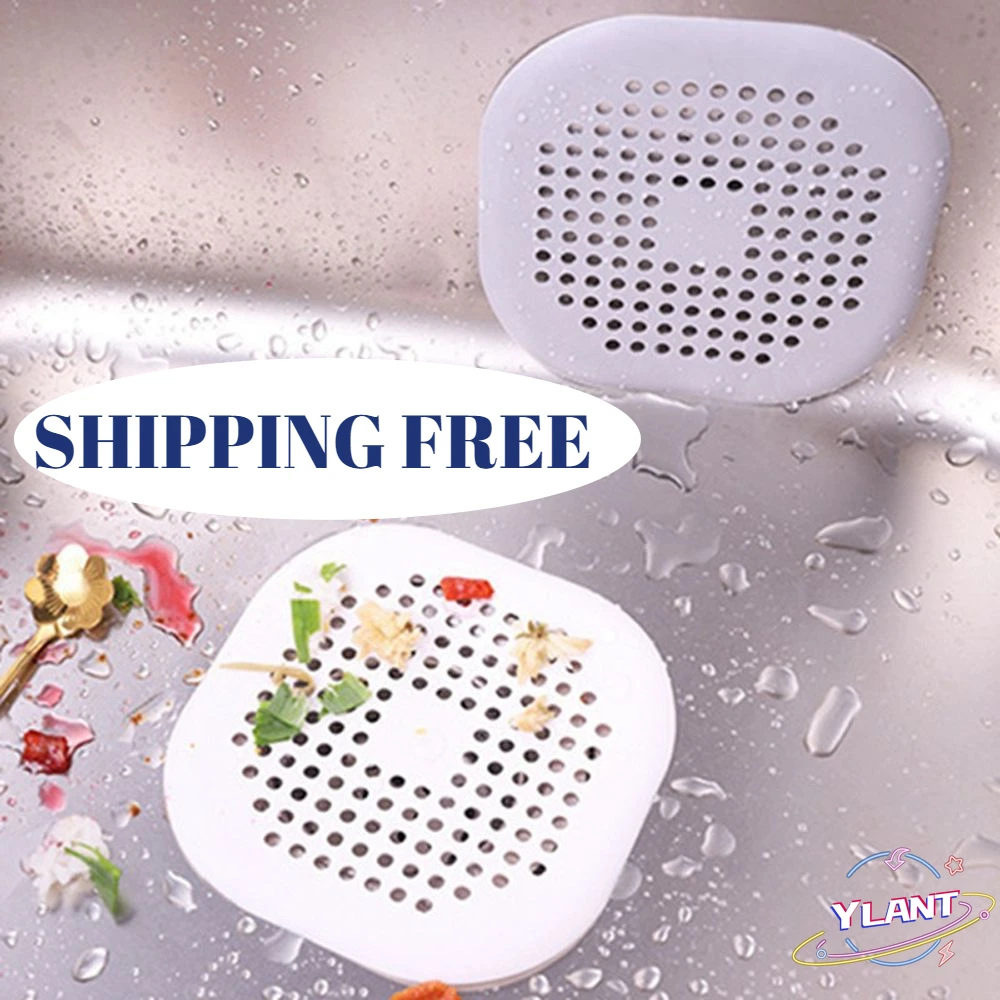 

Anti-Clogging Creative Hair Catchers Strainer Sink Drain Silicone Filter Bathroom Kitchen Shower Water Stopper Tool Accessories