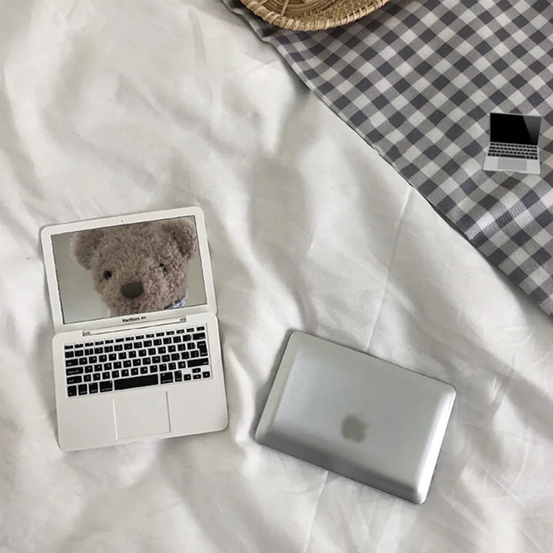 Портативное мини-зеркало для косметики декоративные зеркала в форме компьютера