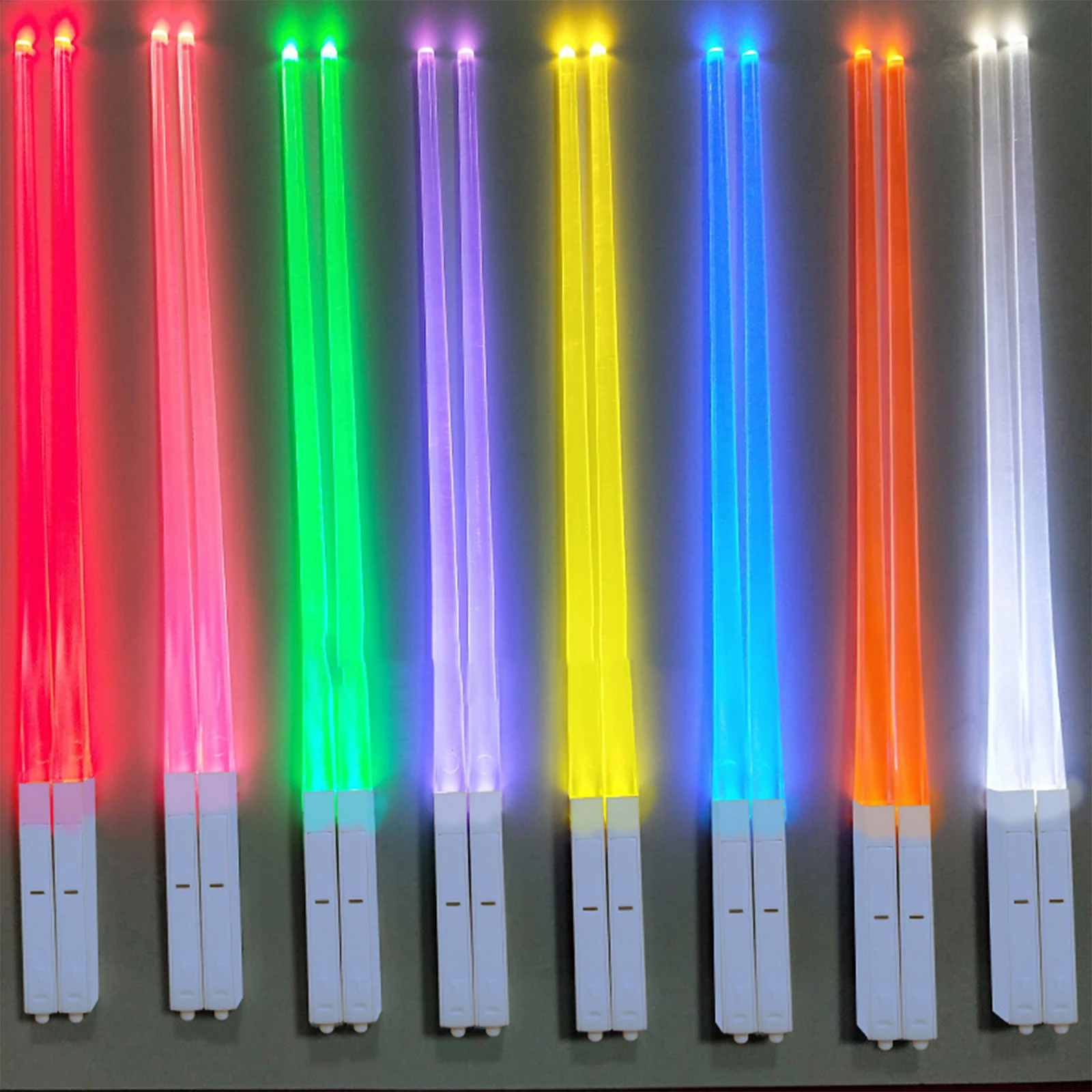 

Creative LED Kitchen Lightweight Home Accessories Light Concert Glow Sticks Party Glowing Practical Tools Luminous Chopsticks