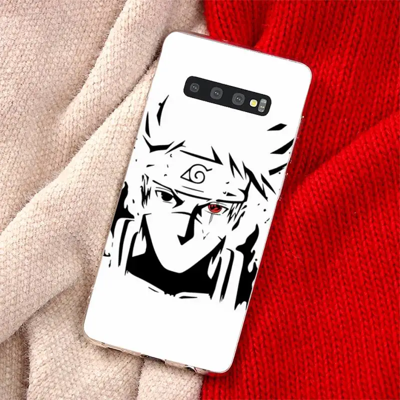 

naruto kakashi Phone Case Transparent for Samsung A71 S9 10 20 HUAWEI p30 40 honor 10i 8x xiaomi note 8 Pro 10t 11