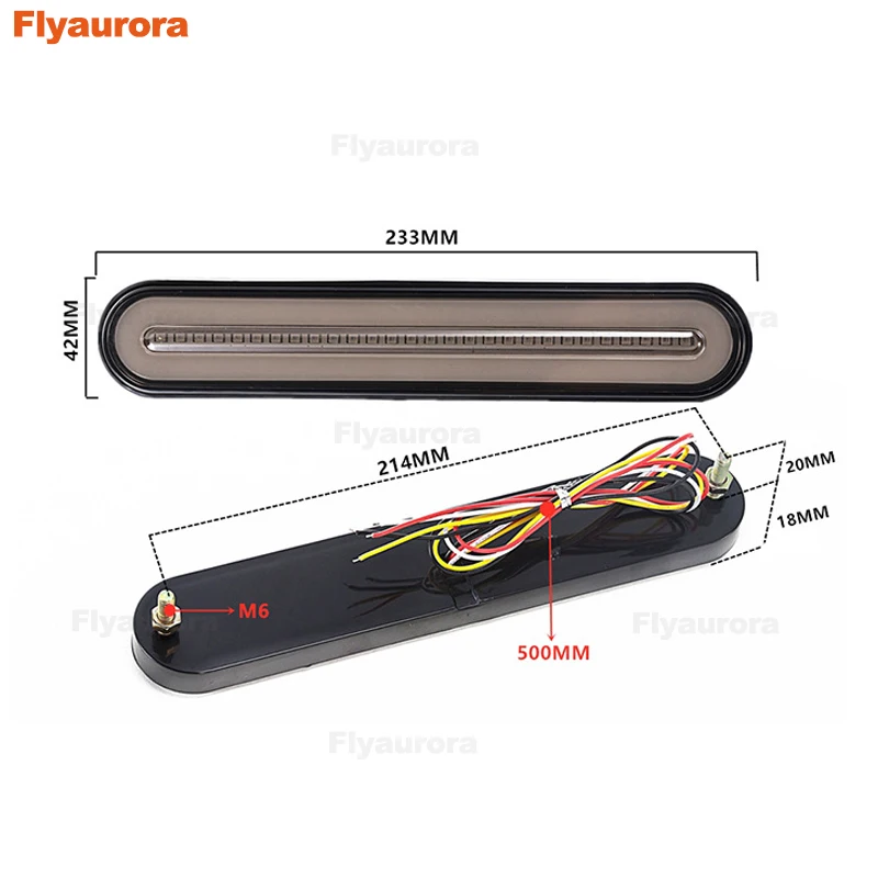 Стоп-сигнал стоп-сигнал стоп-стоп светодиодный светильник 100 задний фонарь 12-24 В |