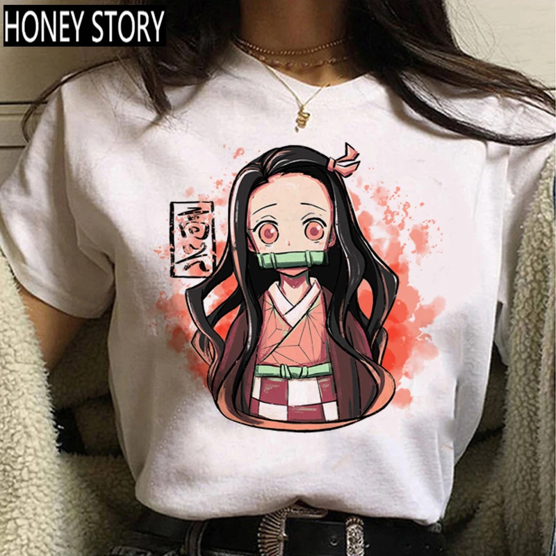 

ZOGANKIN Hot Japanese Anime Demon Slayer T Shirt Men Kawaii Kimetsu No Yaiba Graphic Tees Tanjirou Kamado Unisex Funny Tops