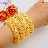dubai gold color bangles for women arab african bracelet jewelry middle east party wedding gifts banglesbracelets jewelry gifts