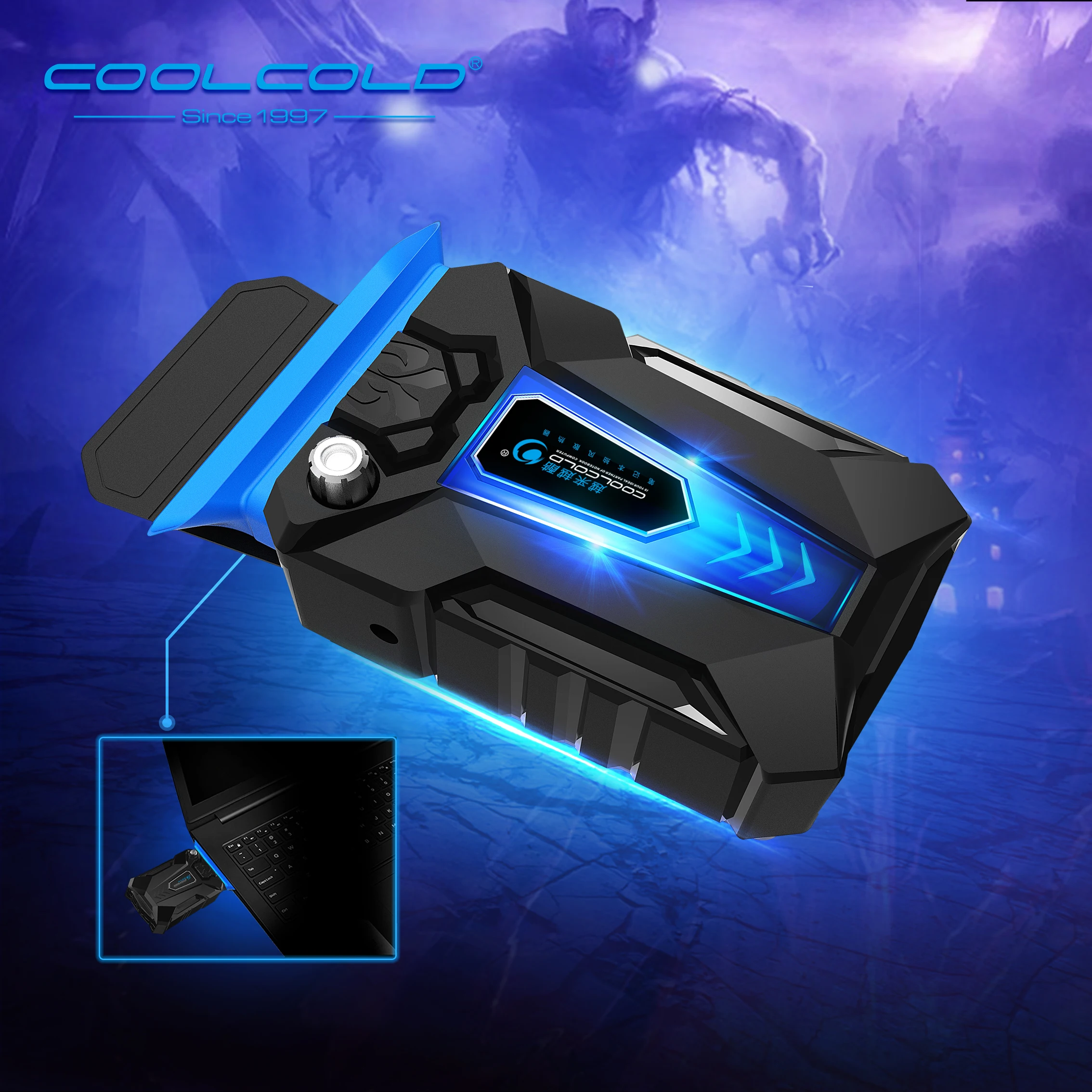 Usb Air Cooler External Extracting Cooling Fan Notebook For 15 15.6 17 Inch Laptop