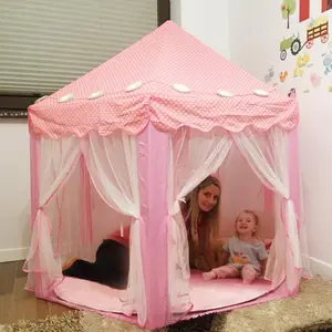 Portable Childrens Tent Toy Ball Pool Princess Girls Castle Play House
Kids Small House Folding Playtent Baby Beach Tent