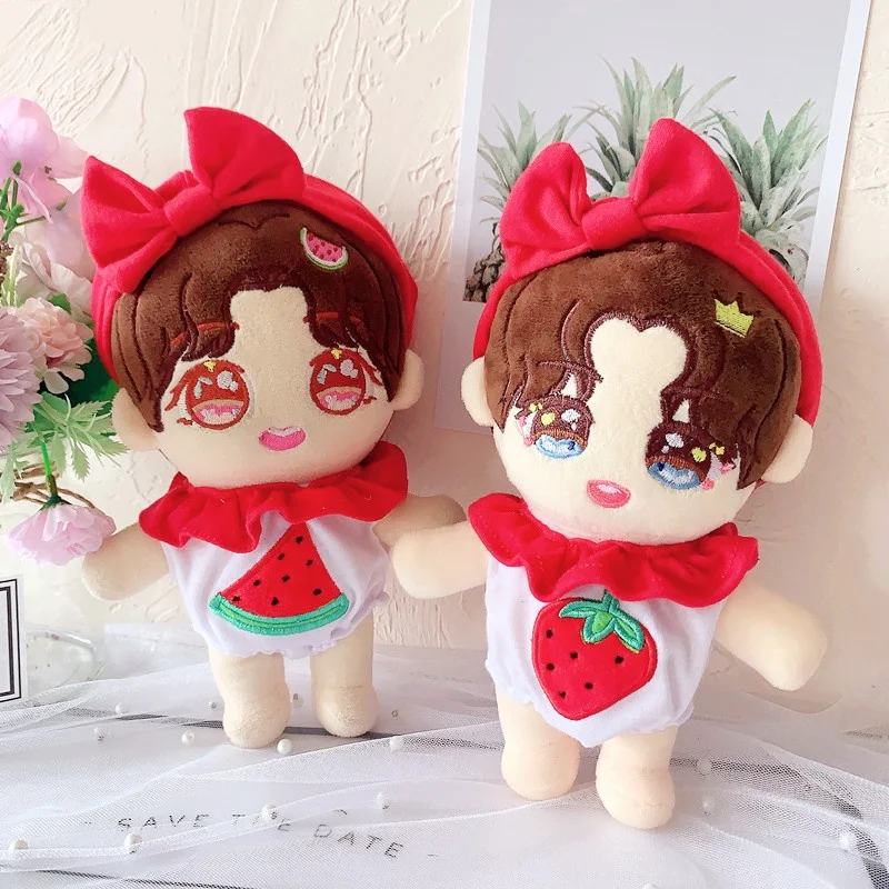 

20cm Star Doll Clothes Jumpsuit Watermelon Strawberry Climbing Suit 20cm Doll Clothes Girls Gift