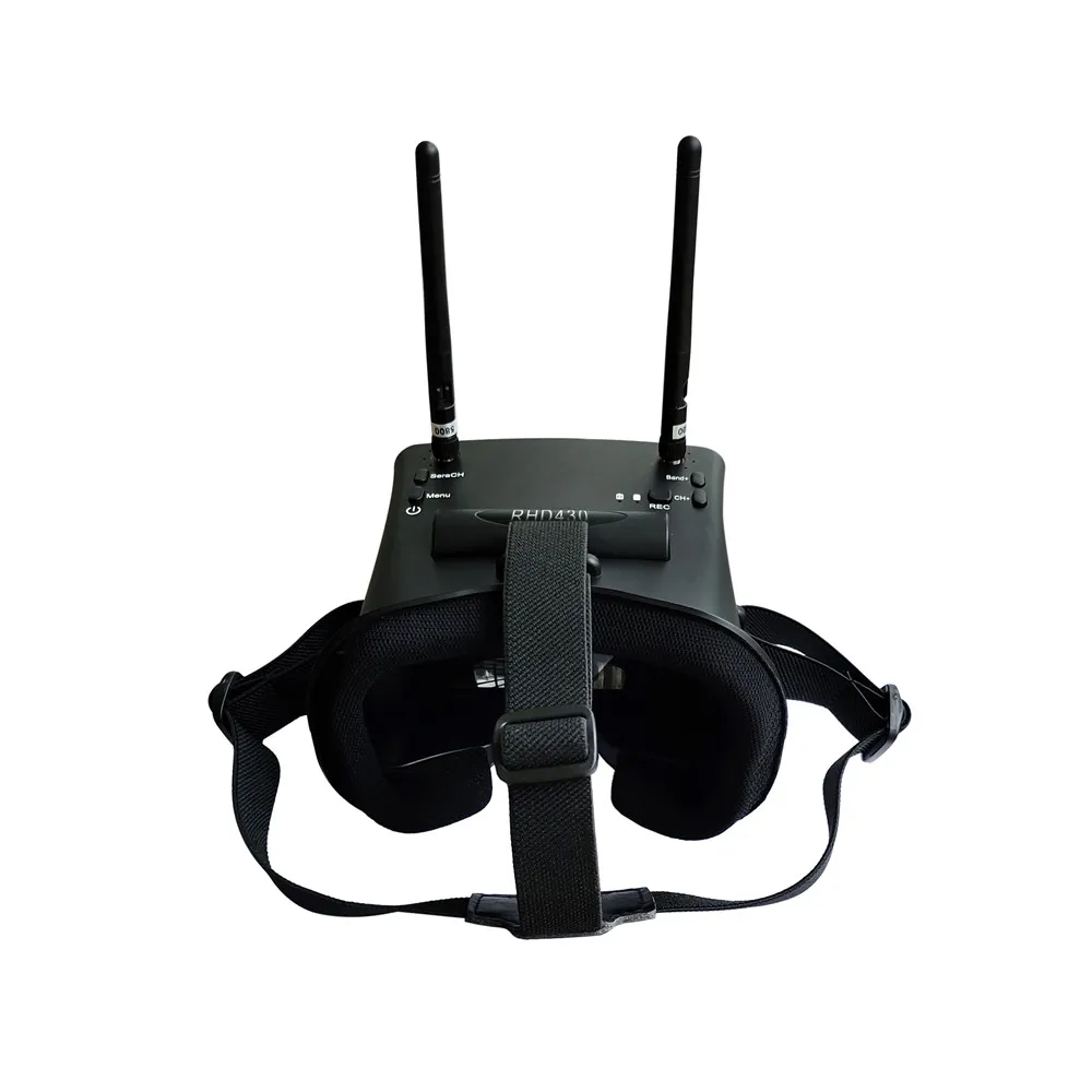 

SJ RHD430 5,8G 800*480 4,3 дюймов 40CH разнообразие DVR встроенный аккумулятор FPV очки для RC гоночного дрона DIY аксессуары запасные части